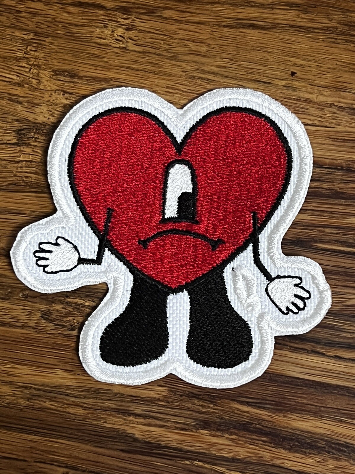 Bad Bunny Embroidered Patch Iron On/ Sew On