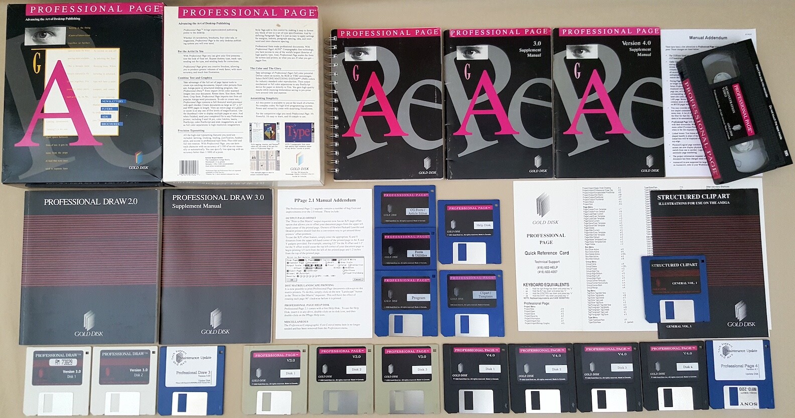 Professional Page v4.1 Draw v3.03 ©1992 Gold Disk Desktop Publishing for Amiga 3