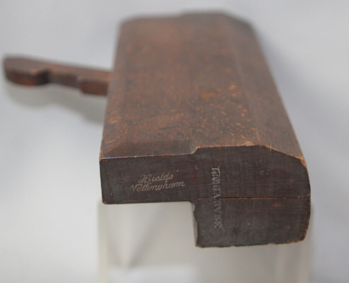 Fine Antique Vintage W. Hields Nottingham Ca 1830 No 18 Round Plane Inv#PI40