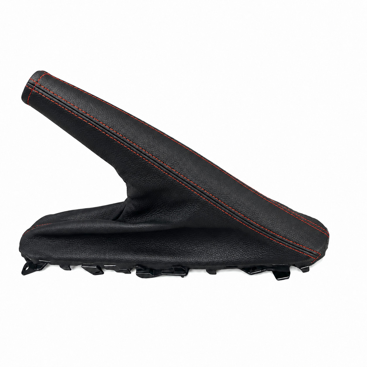 Ebrake Boot Replacement For Nissan Juke 2010-2019 Genuine Leather Red Stitching