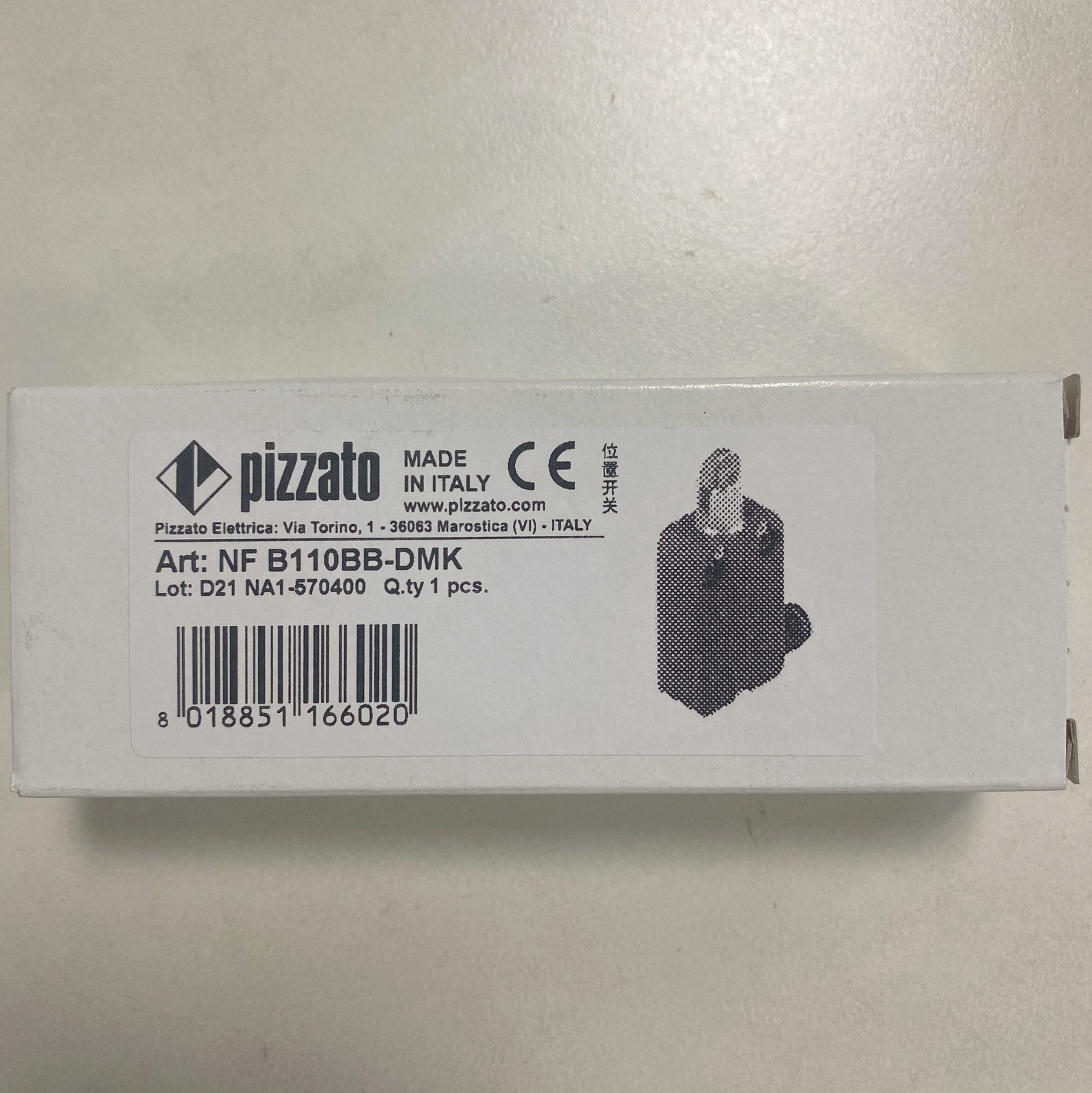 1pcs Pizzato Safety Limit Switch NF B110BB-DMK