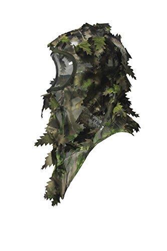 North Mountain Gear Camouflage Hunting Full Cover Leafy 3D Face Mask (Ambush