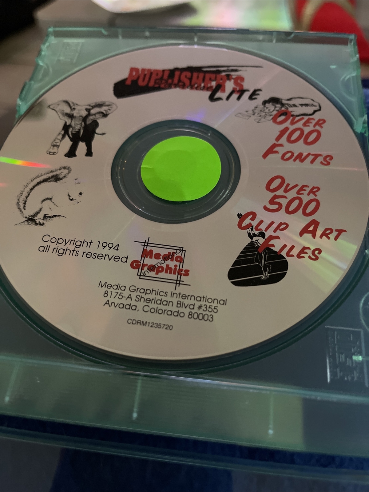Media  graphics  Publishers Paradise Lite Disc Only