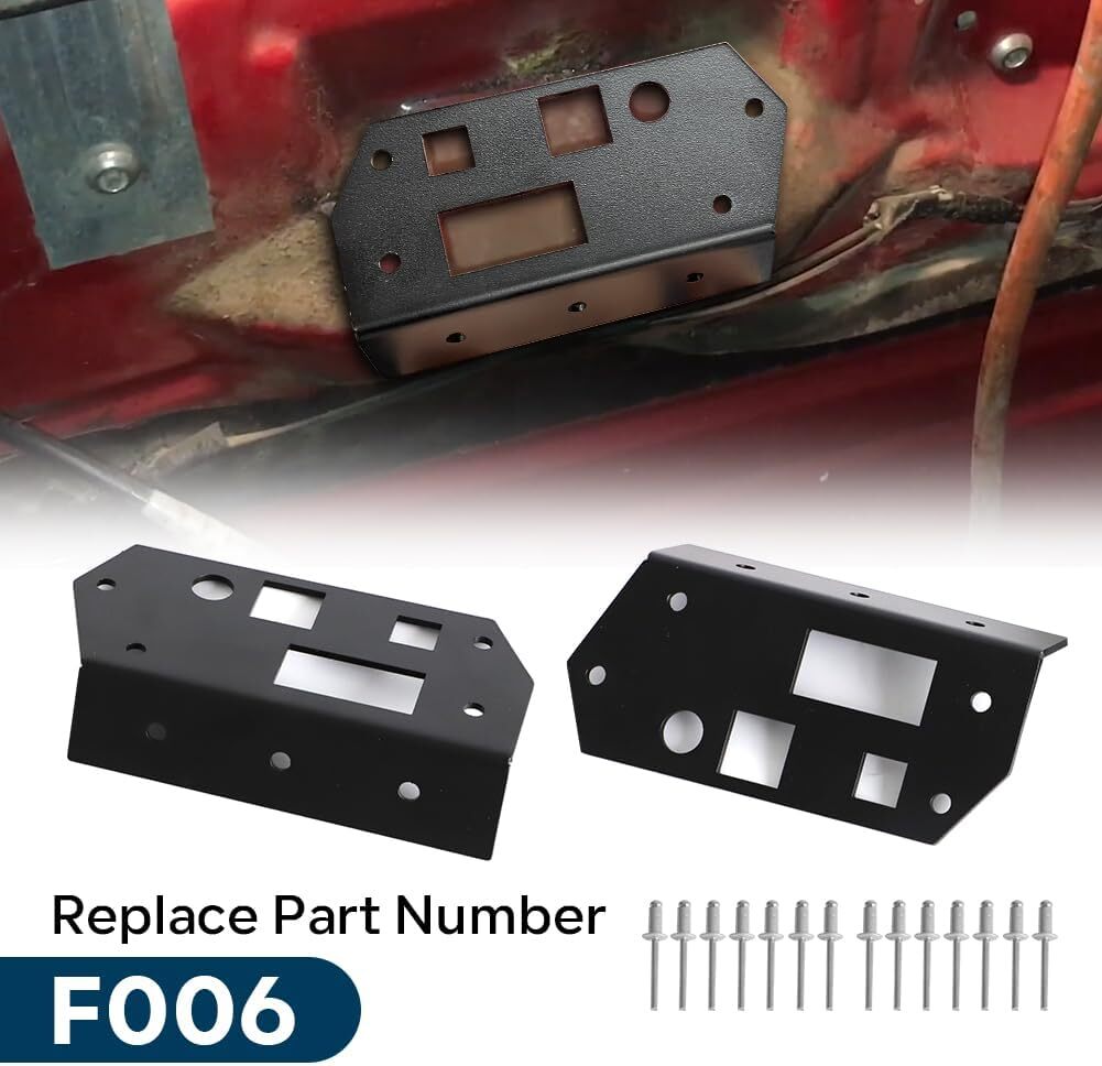 For OBS FORD 1980-1997 F-Series & Bronco Door Handle Reinforcement Plate Kit US