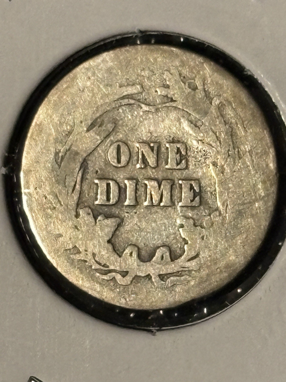1910 Barber Dime Item 1-A