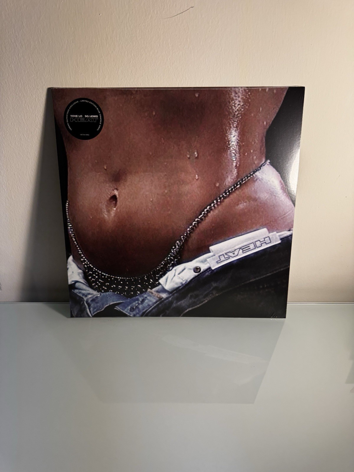Tove Lo & SG Lewis HEAT Urban Outfitters UO Exclusive Blue Crackle Vinyl - NEW