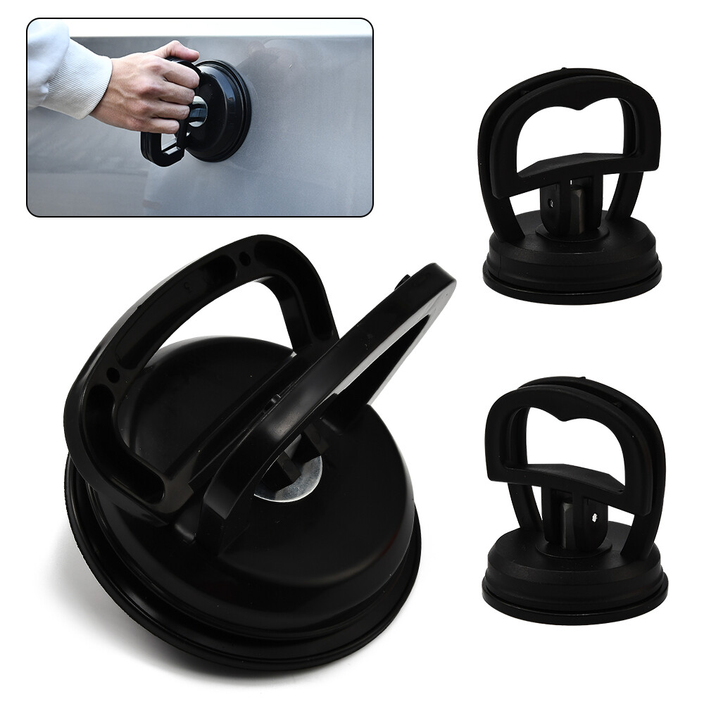 3pcs Car Dent Puller Dent Remover Quick Door Dent Removal Tool Suction Cup Black