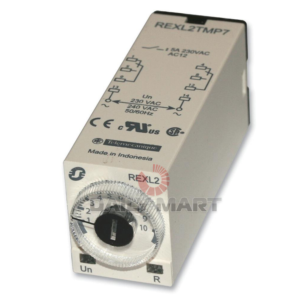 New In Box SCHNEIDER REXL2TMP7 Time Relay