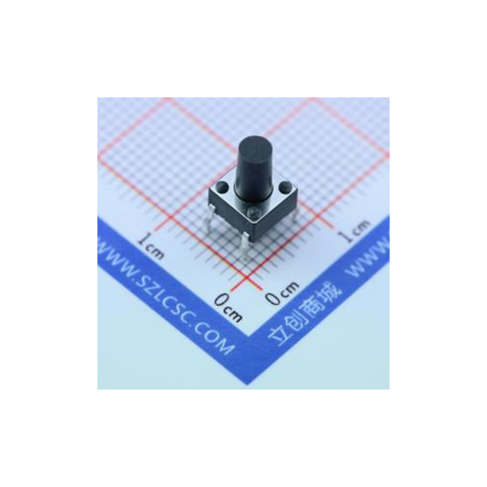 10pcs Inline Tactile Switches 6*6*9.5 DIP