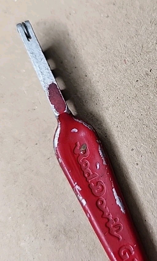 1946 Red Devil Tools Irvington New Jersey G1 Aluminum Glass Cutter One Tool