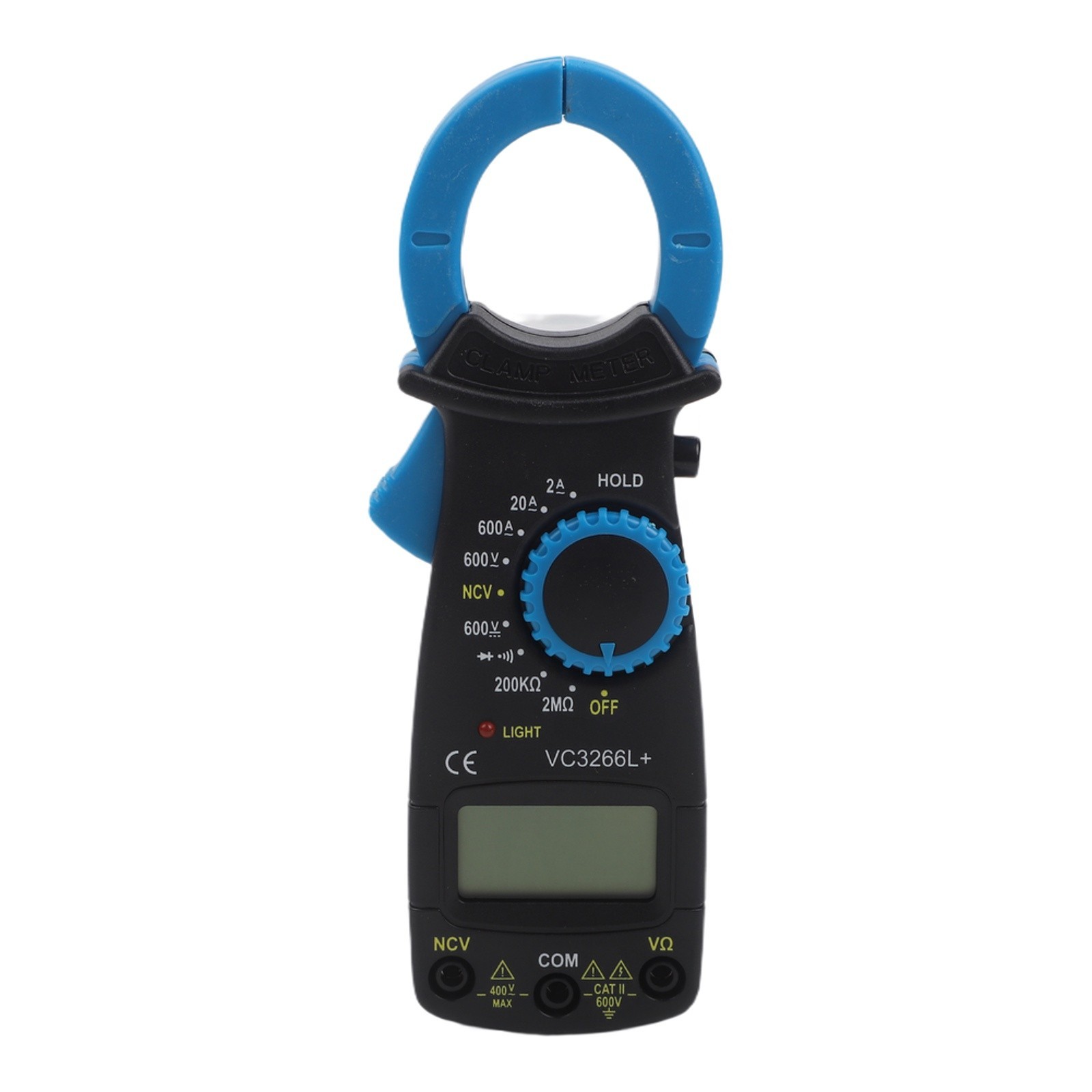 VC3266L Plus Clamp Meter with LCD Display for AC Current and NCV Detection