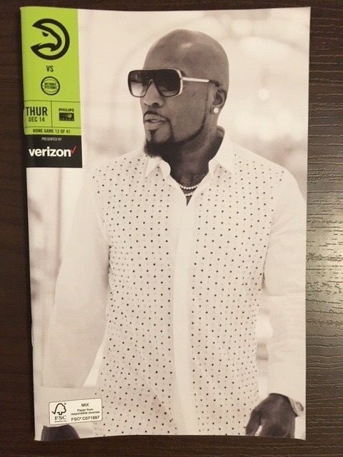 Atlanta Hawks Detroit Pistons Basketball Program Dec 14, 2017 High Voltage Night