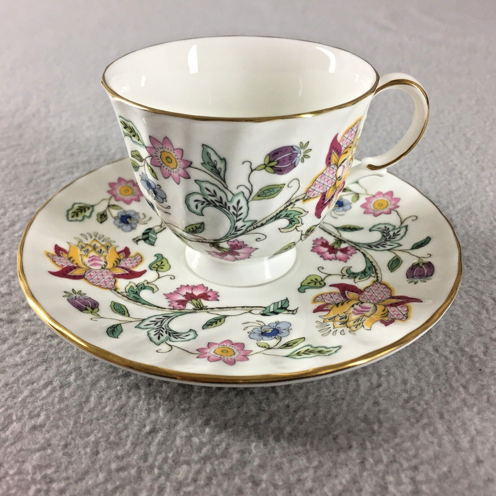 Danbury Mint Minton Bone China Demitasse Cup and Saucer Set