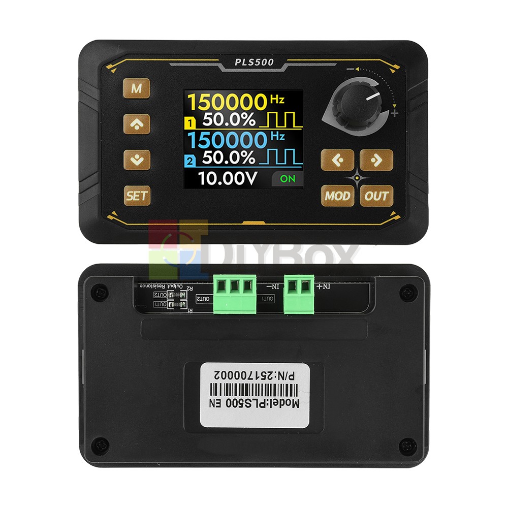 Signal Generator Module 2CH Adjustable Dead zone PWM Pulse Frequency Duty Cycle