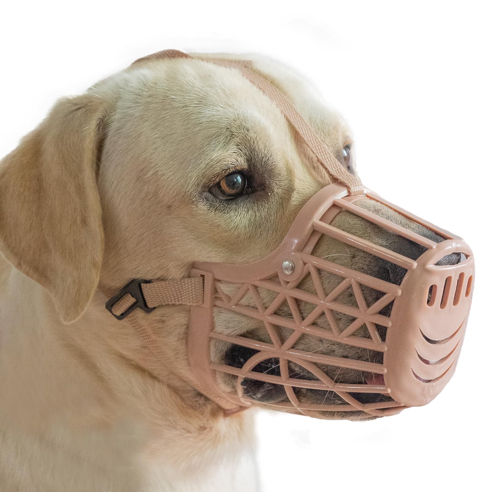 Basket Dog Muzzle for Large Medium Small Dogs, Cage Muzzles to Prevent Biting Ch