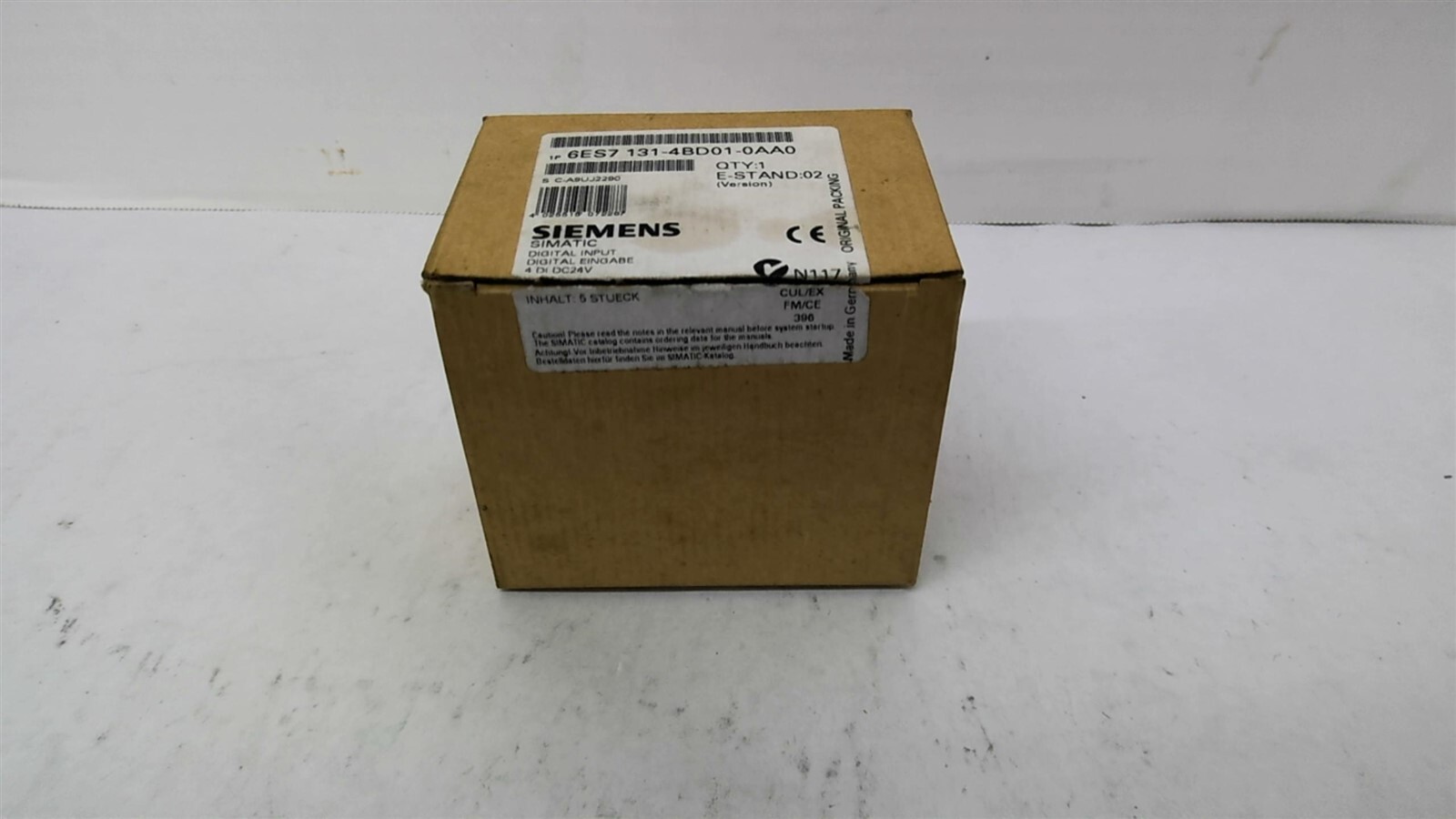 Siemens 131-4BD01-0AA0 Digital Output Module Box of 5