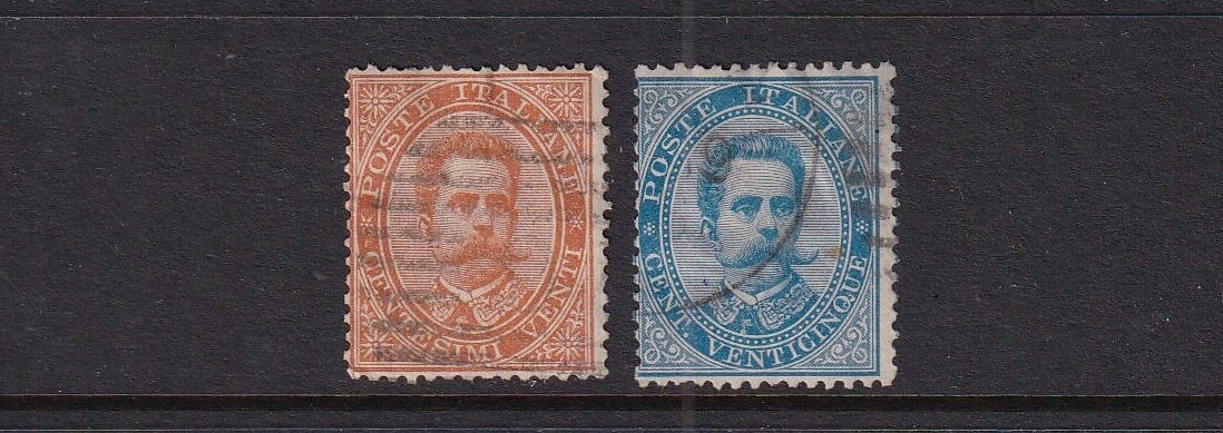 Italy Used Stamps Sc#47-48