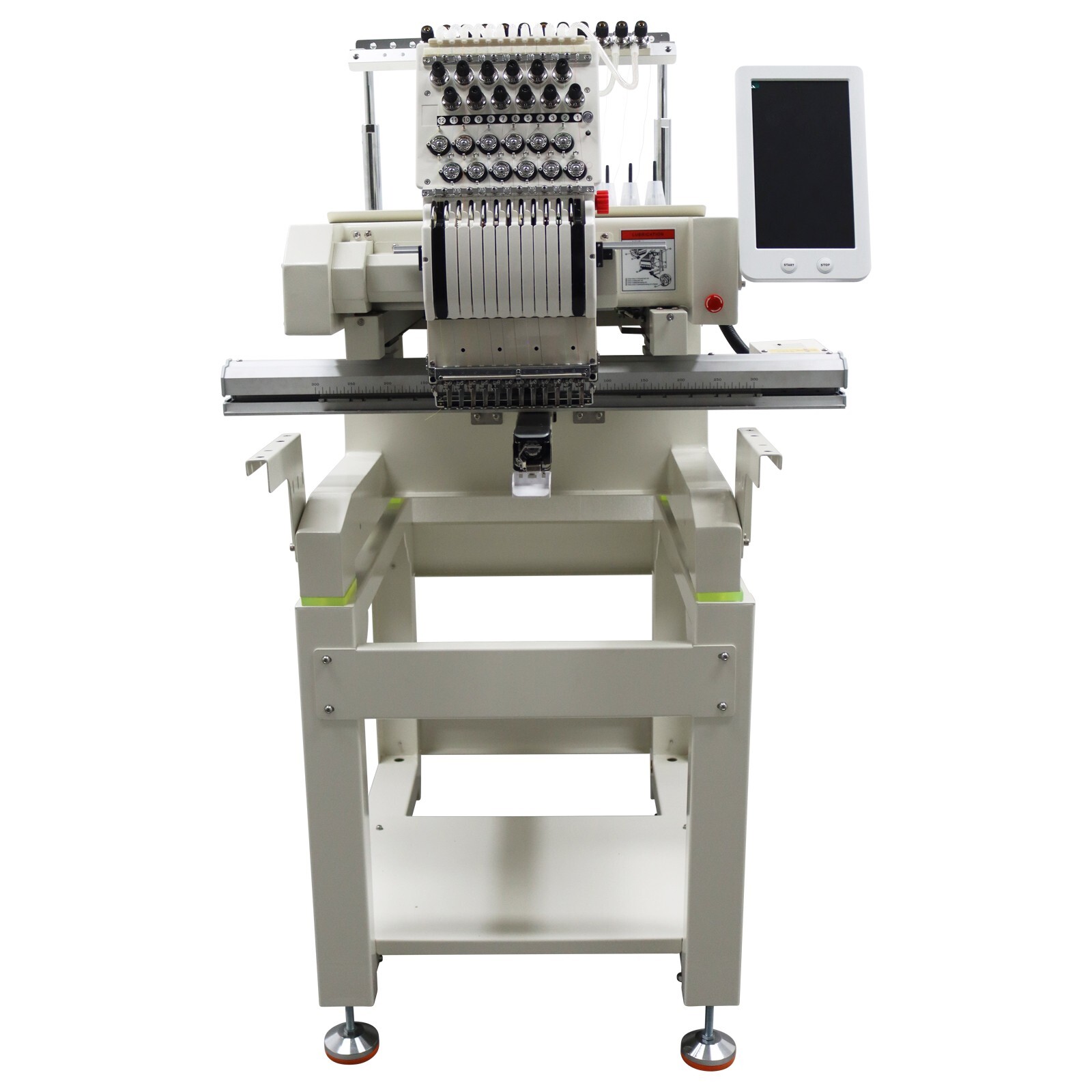 Commercial Automatic Embroidery Machine12 Needles for Embroidery W/ Touch Screen