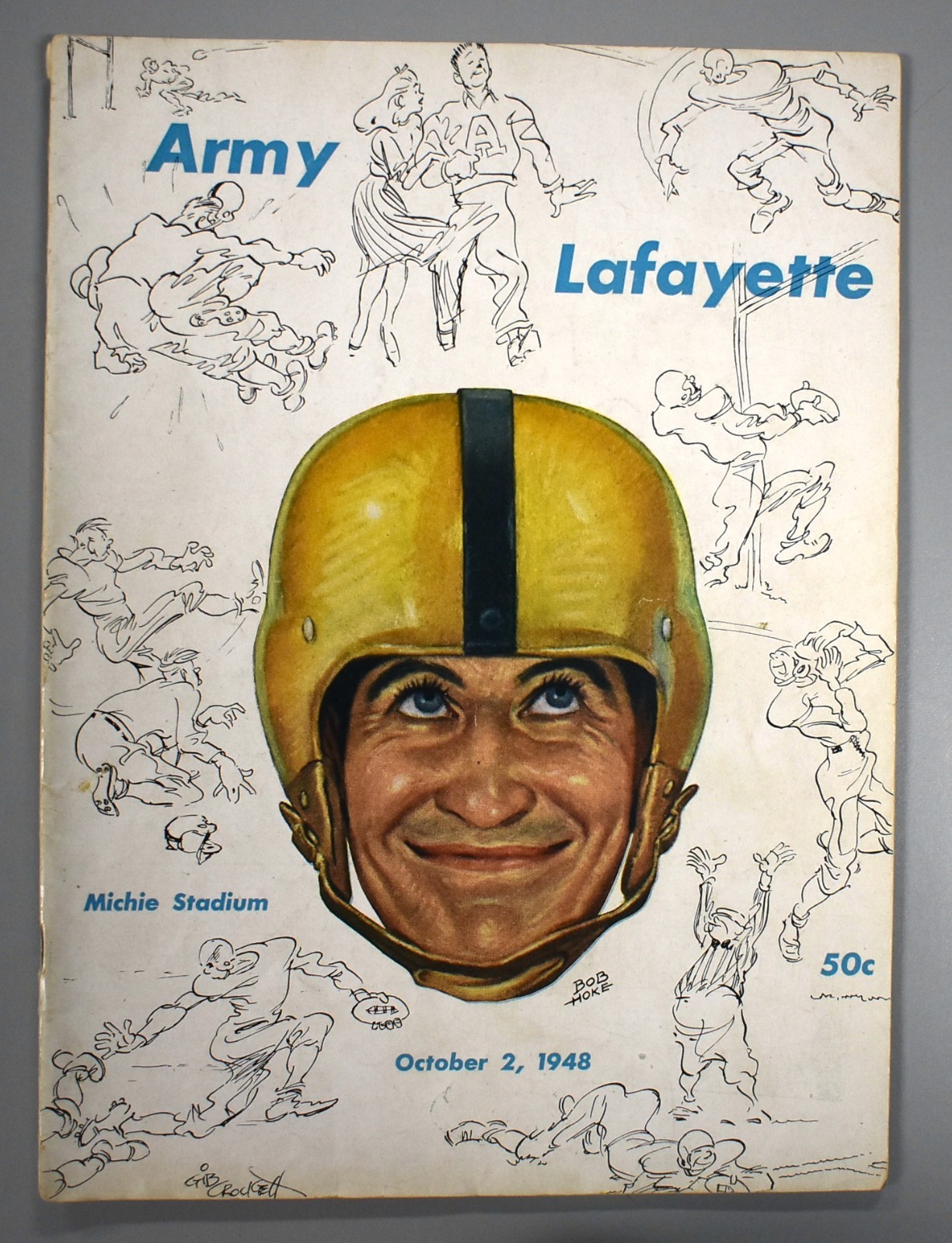 Army vs Lafayette October 2nd 1948 Official Game Program Football Michie Stadium