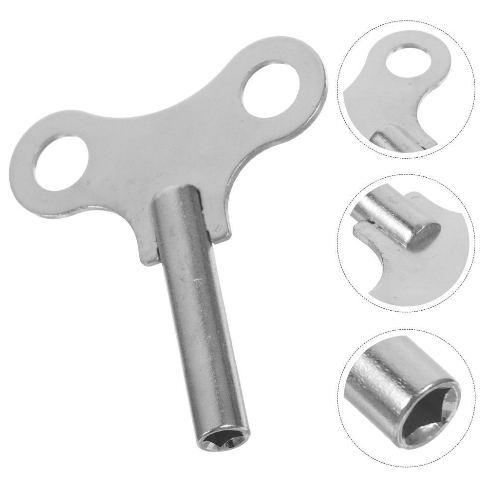 Clock Winding Key Steel Metal Multi Functional Clock Repair Kit