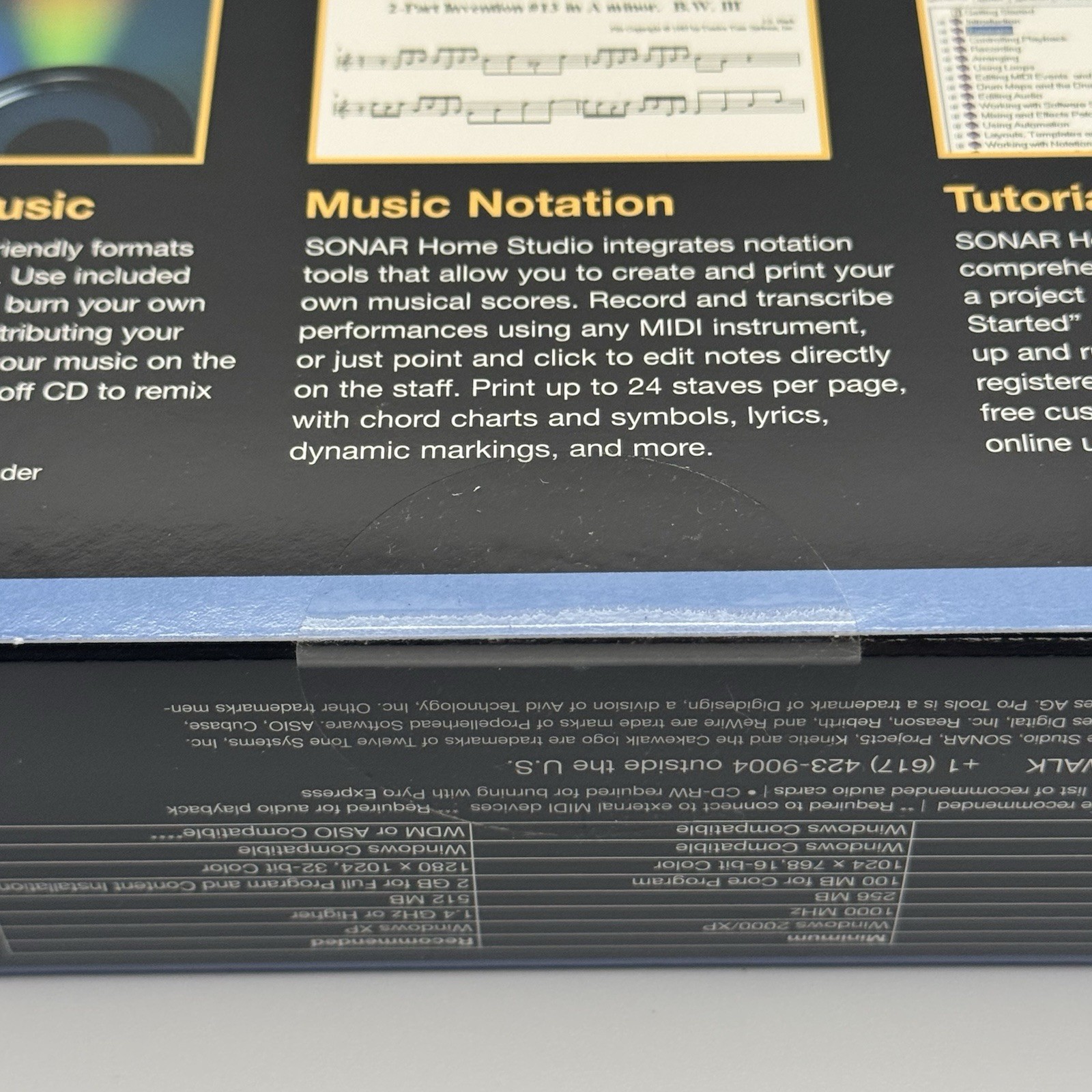 Cakewalk Sonar Home Studio Version 4 XL Brand New Sealed Box