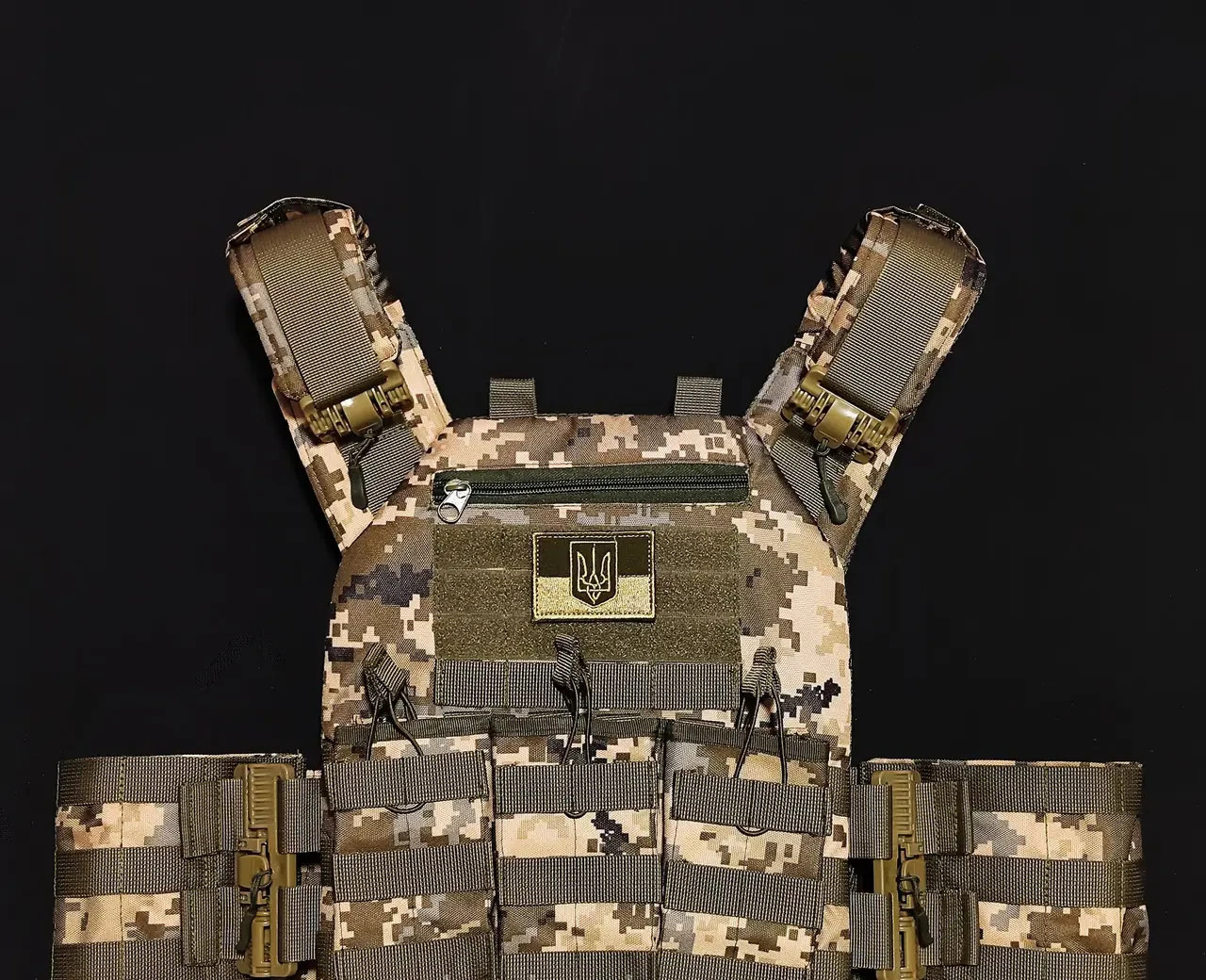 Plate carrier with quick release system black💙💛🇺🇦