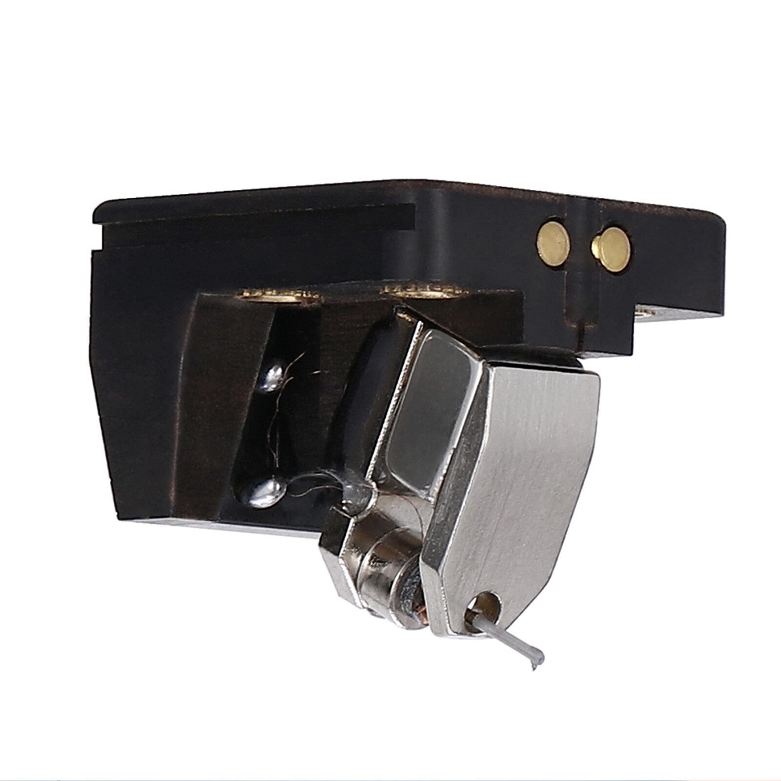 Moving Coil MC Cartridge with Super Elliptical Diamond Stylus and Solid Wood