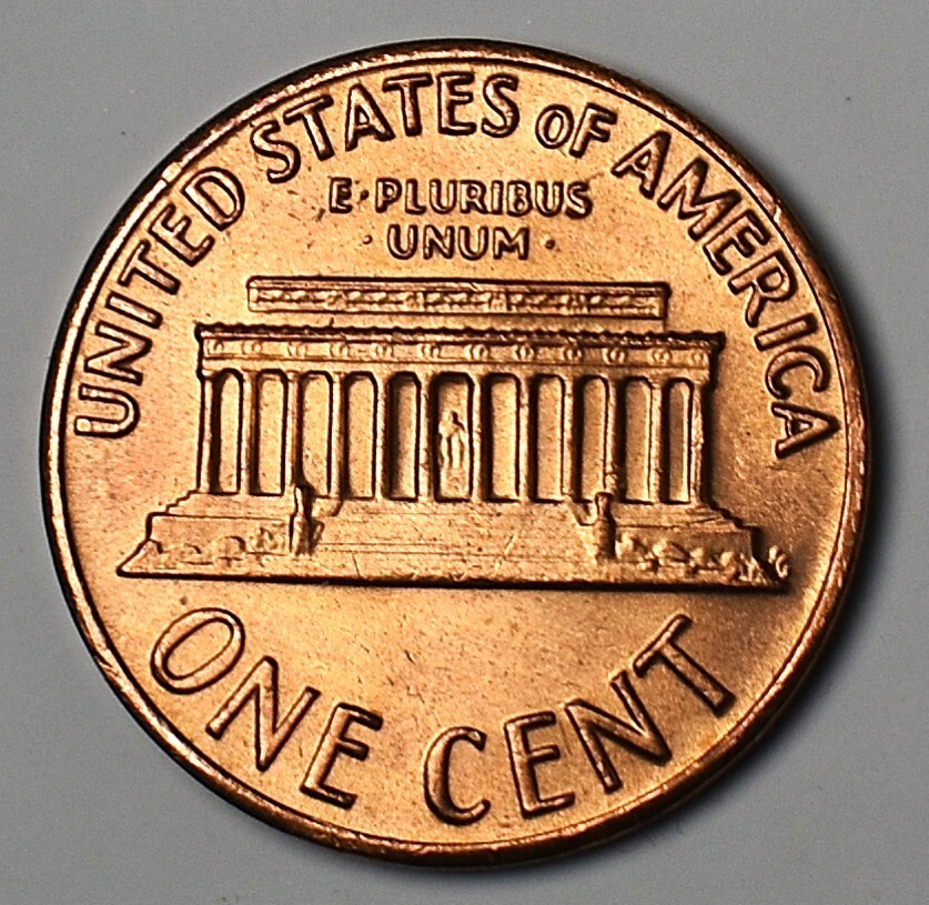 1969 Penny Error Floating Roof, Retaining Collar + High Mint State Red