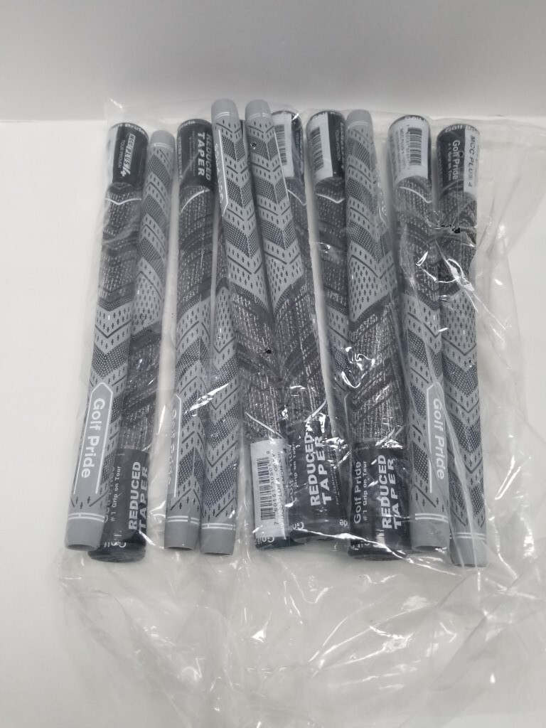 Golf Pride MCC Plus 4 Reduced Taper Lighter Pressure Grey MCCS-60R-MON-X10 POWER