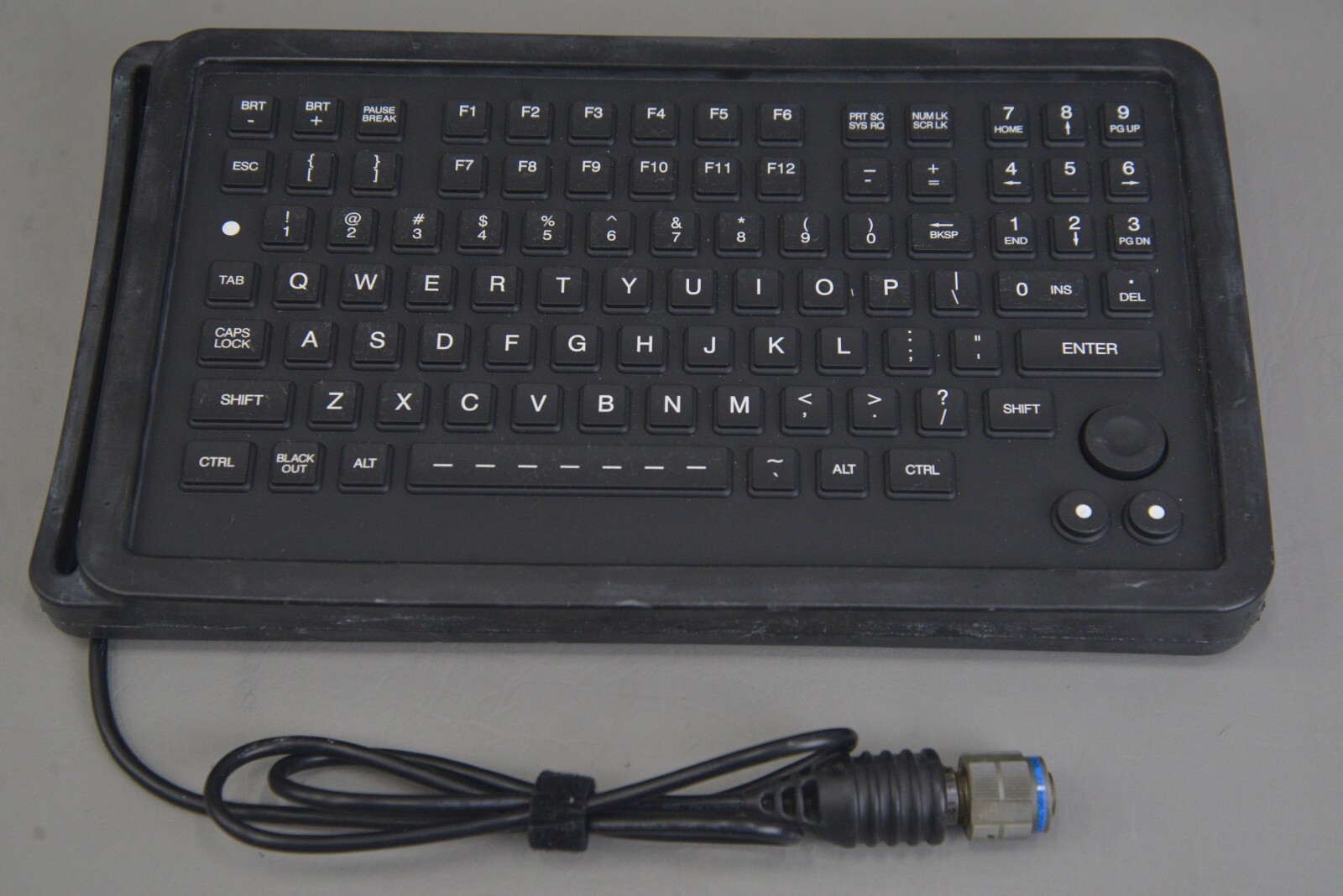 General Dynamics iKey Military Data Entry Keyboard SLK-880-02-2820119-2
