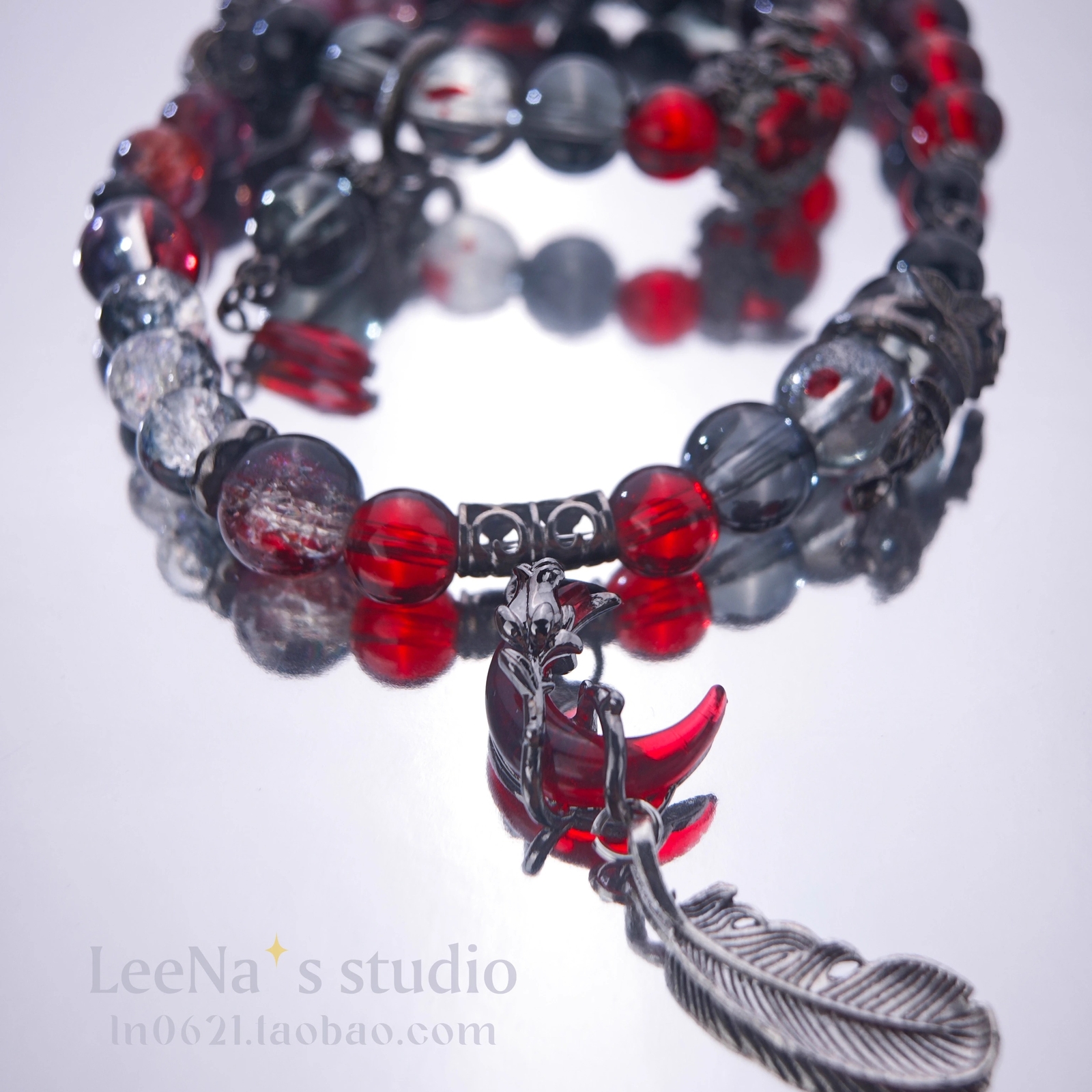 Anime Love and Deepspace Sylus Coloured Glaze Bracelet Ornaments Cospaly Cartoon