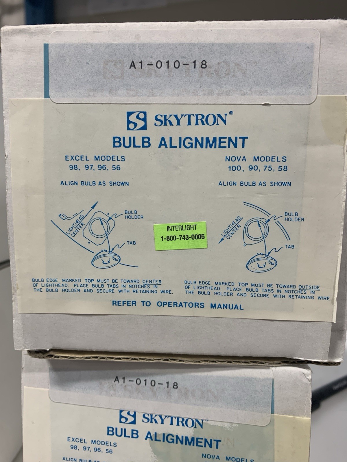 Replacement Bulb for SKYTRON A1-010-18 40W 24V