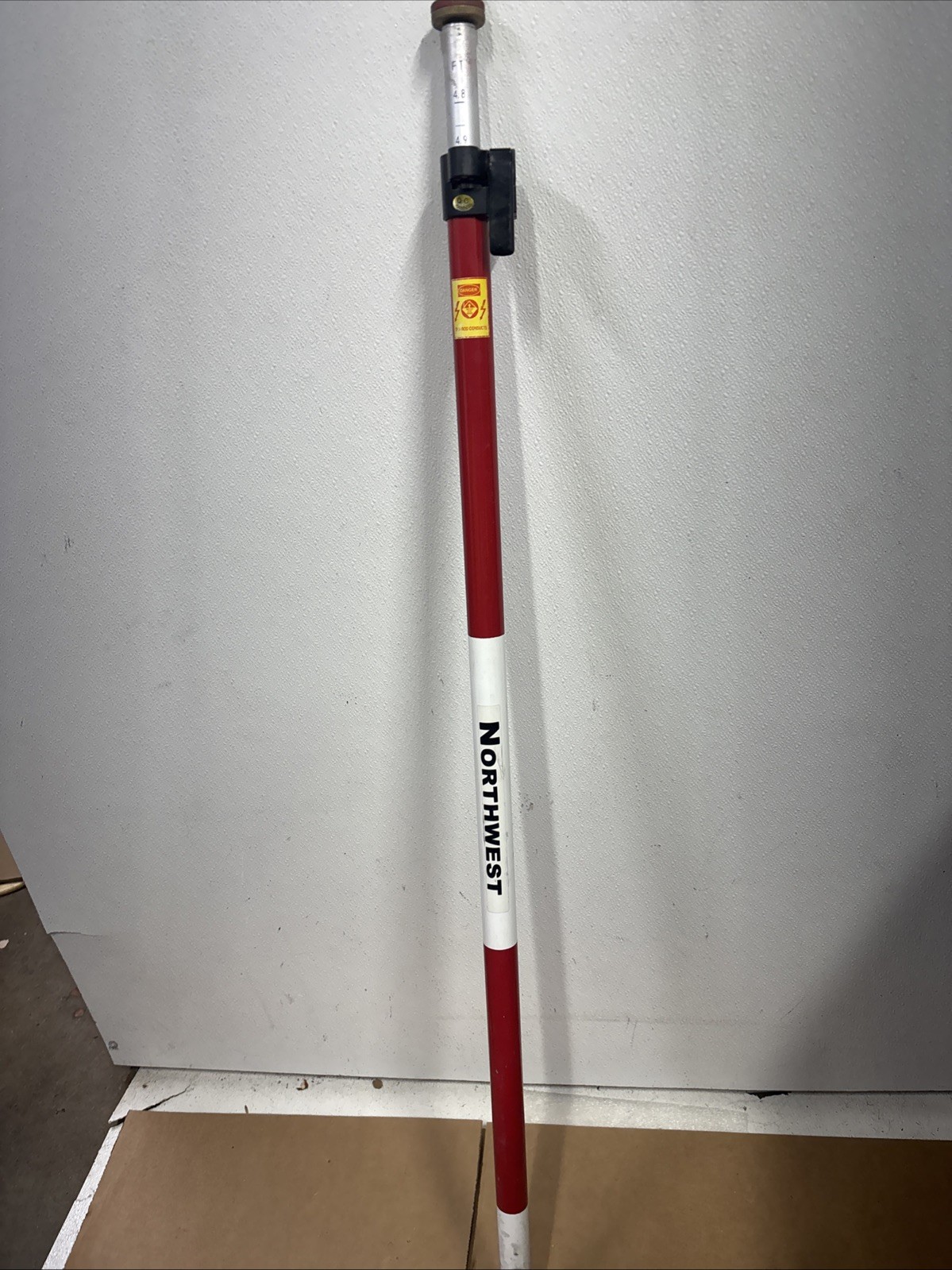 Northwest Aluminum Prism Pole with Compression Lock 2.5m (8.25 ft.) 90100 #2o3