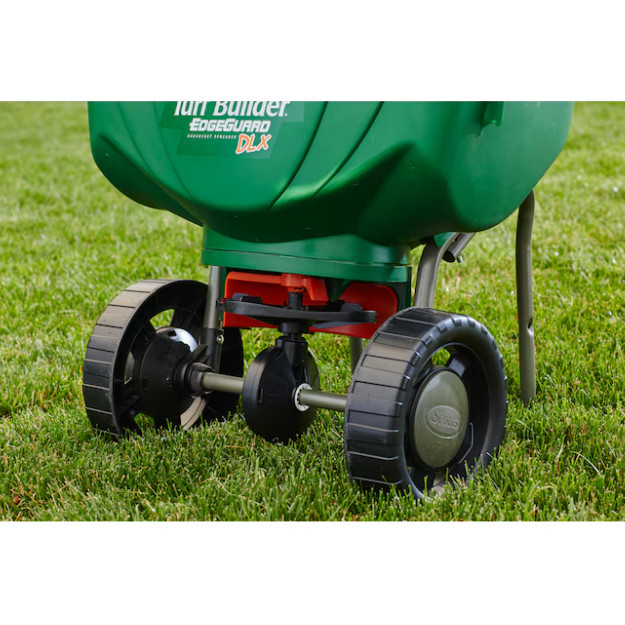 Scotts Turf Builder EdgeGuard DLX Broadcast Spreader 46-lb Capacity Compatible