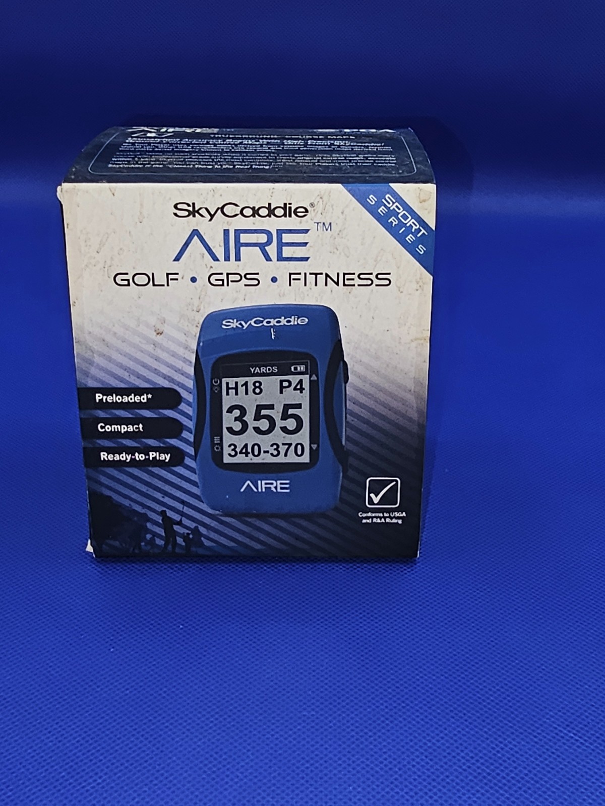 SkyCaddie Aire Golf GPS fitness NEW NIB sky caddie sport compact CGT skygolf