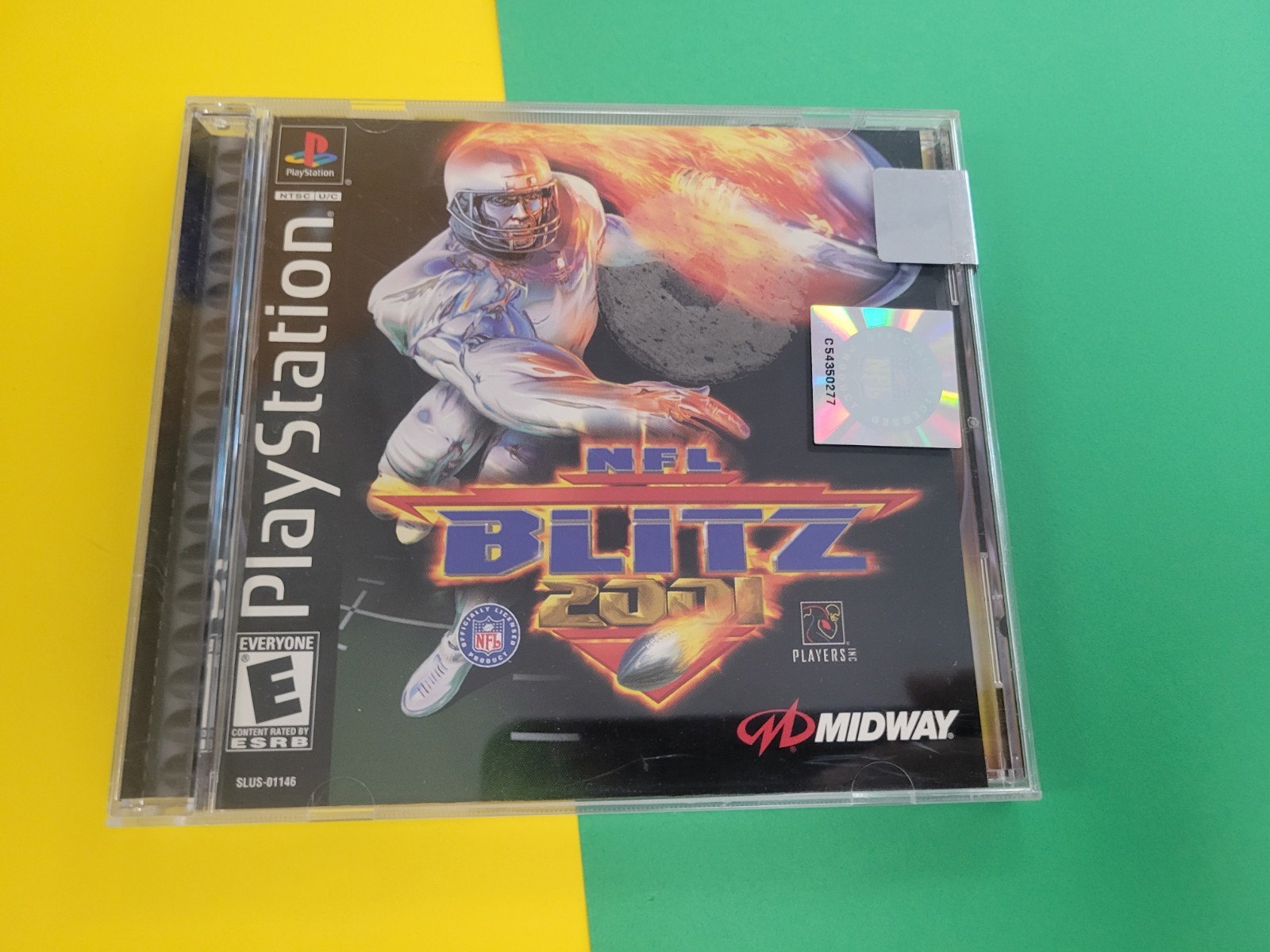 FOOTBALL NFL Blitz PlayStation Case And Art Only
