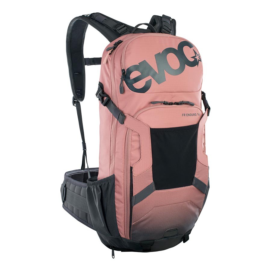 EVOC FR Enduro Backpack 16L with Removable Back Protector, Hydration Compatible