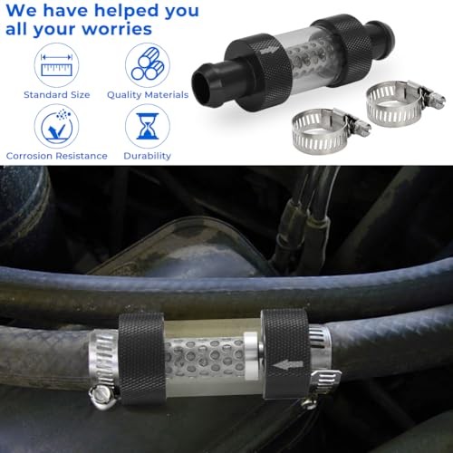3/4" Universal Filter Inline Heater Core Coolant Filter
