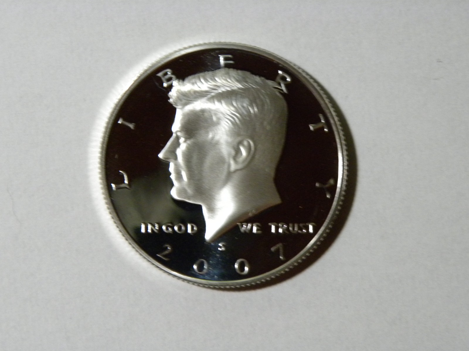 2007 90% SILVER Kennedy Half Dollar from US Mint SILVER Proof Set