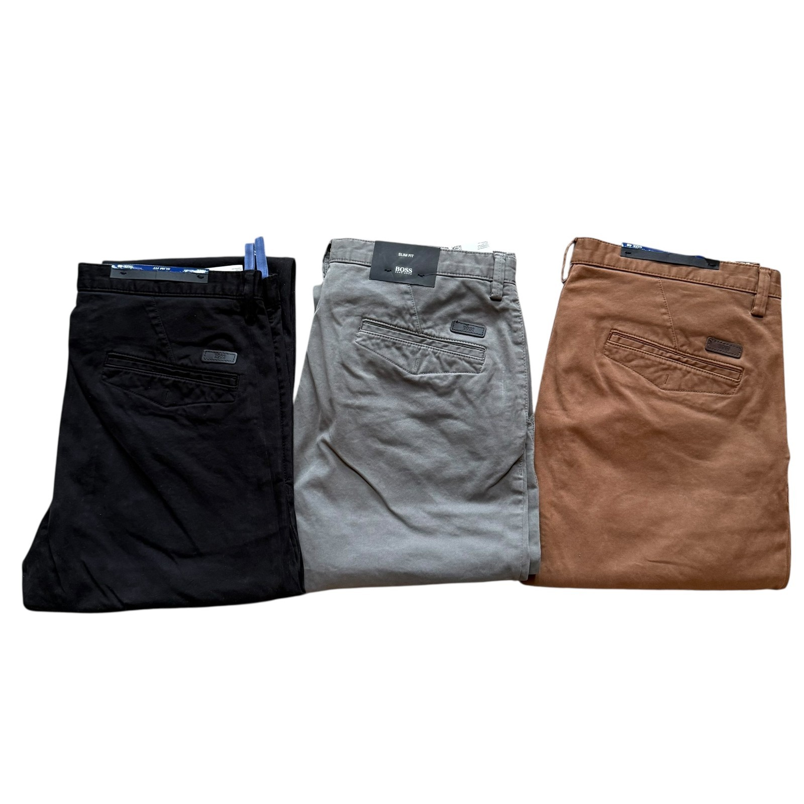 NWT Hugo Boss Men's Rice Slim Fit Stretch Straight Chino Pants Casual Trousers