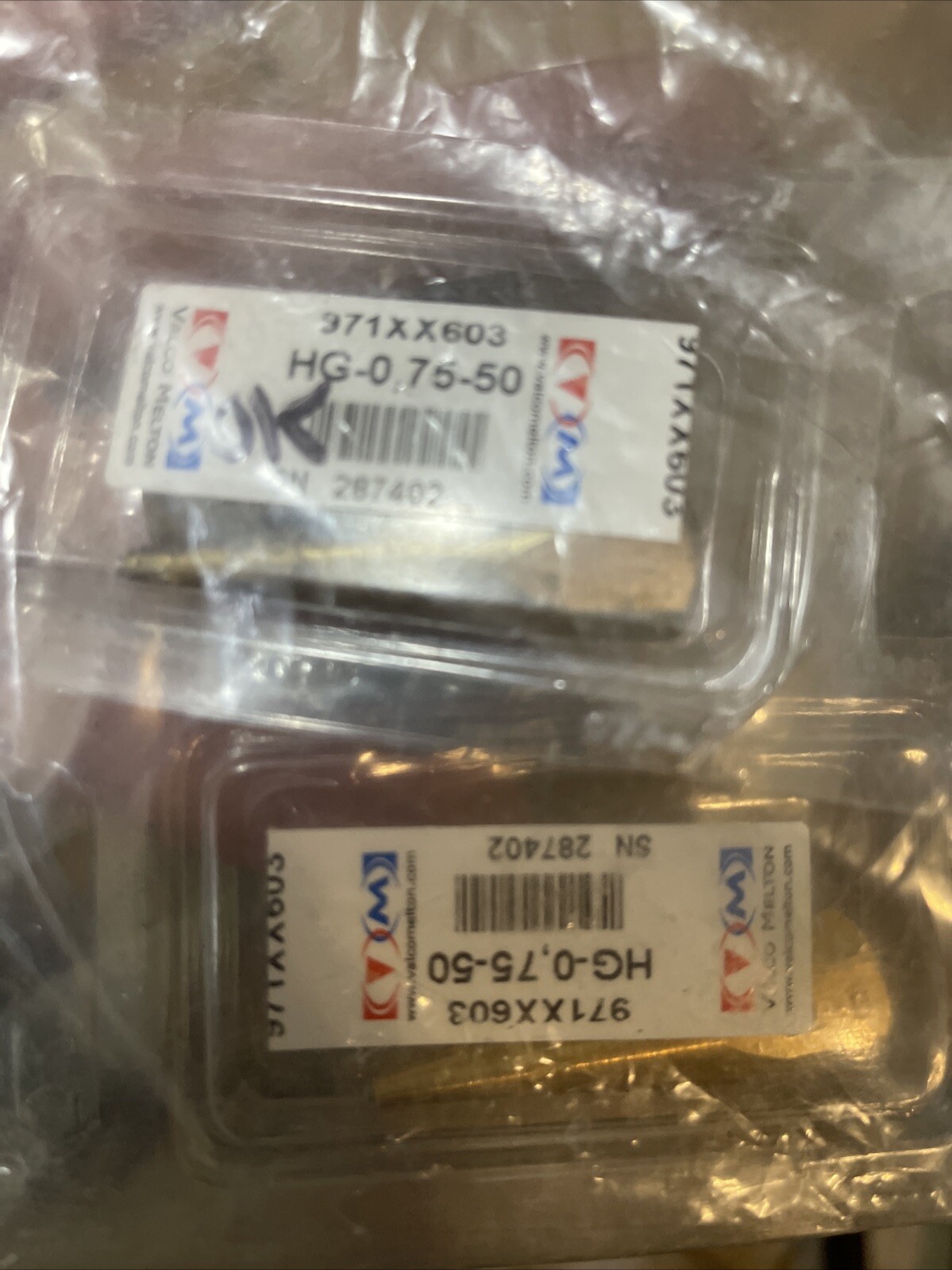 VALCO MELTON 971XX603 NOZZLE LOT OF 3 New 75mm-50mm