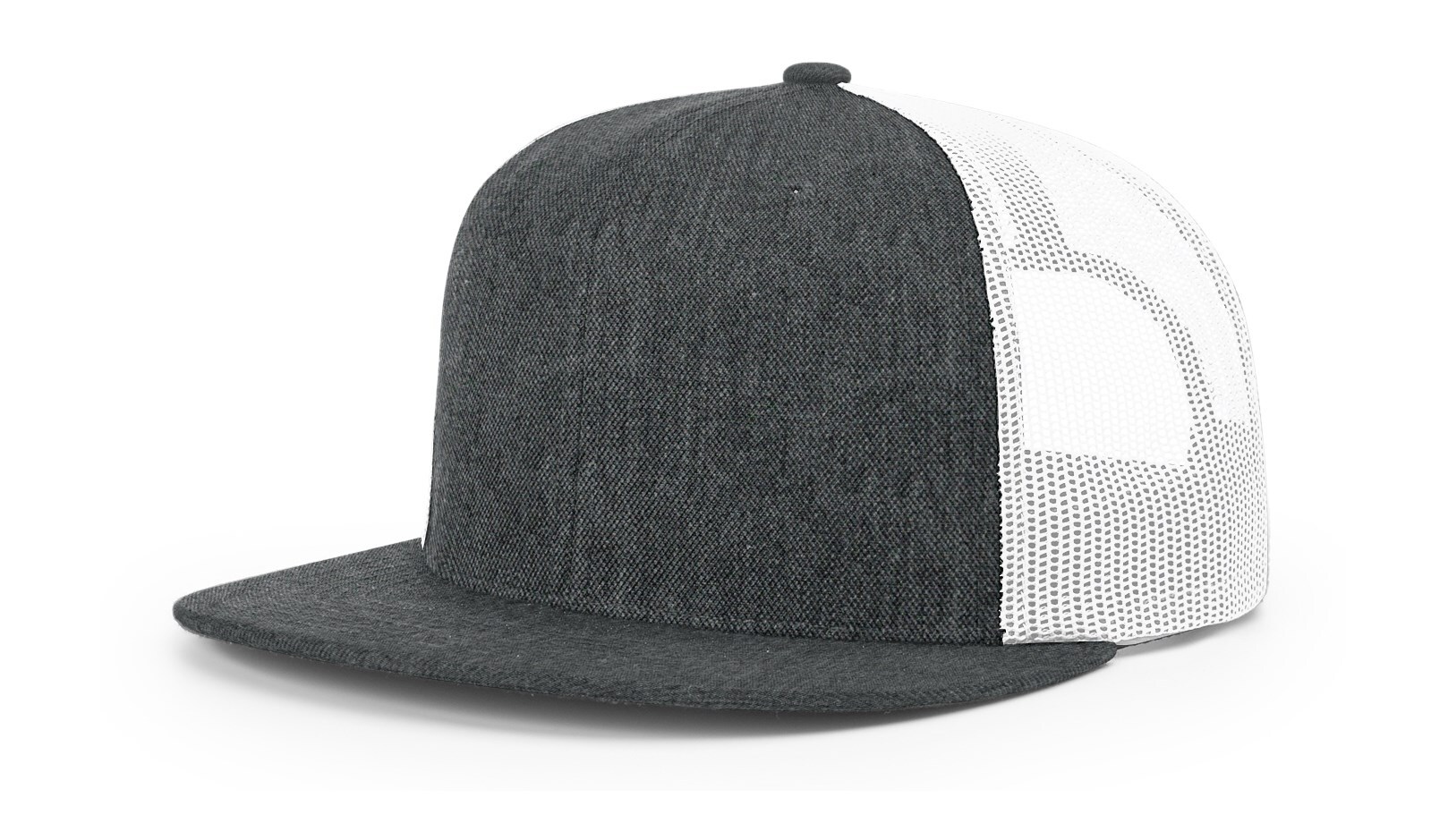 Richardson 511 Flatbill Trucker Cap Wool Blend Adjustable Snapback OSFM Hi-Pro