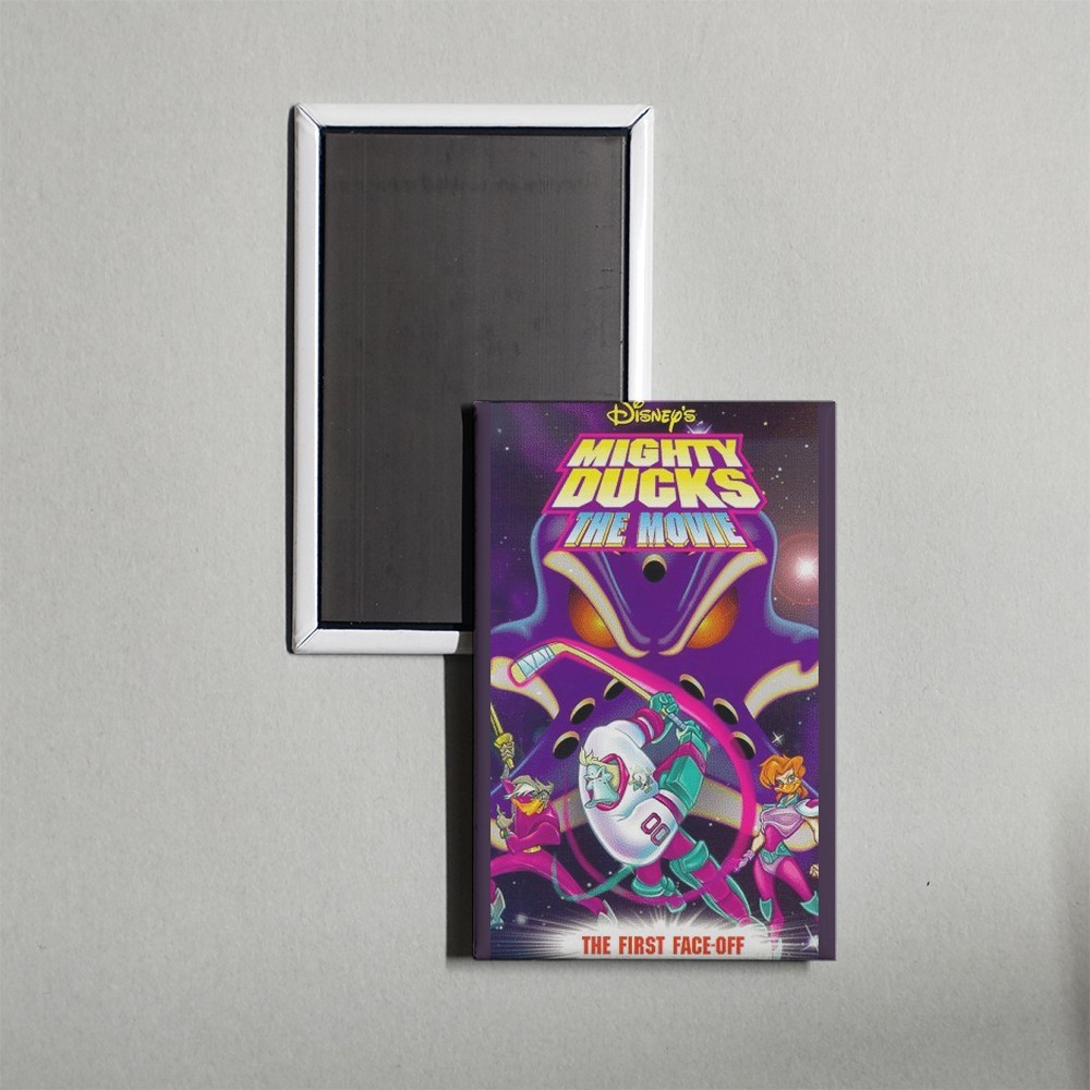 Mighty Ducks the Movie The First Face-Off Mini Movie Poster Fridge Locker Magnet