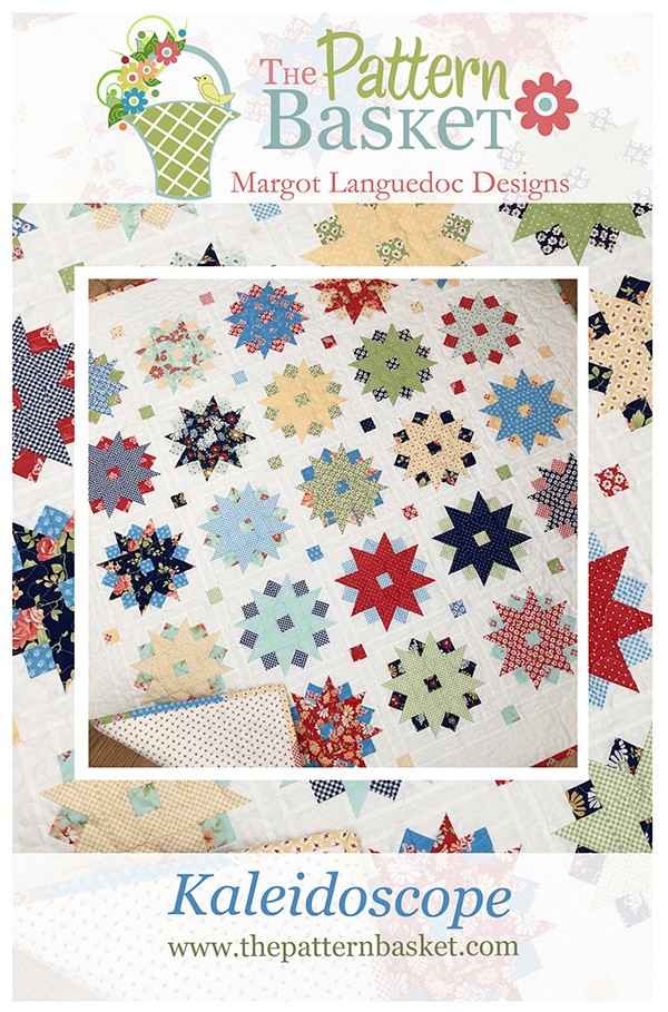 Pattern Basket KALEIDOSCOPE Fat Eighth Pattern