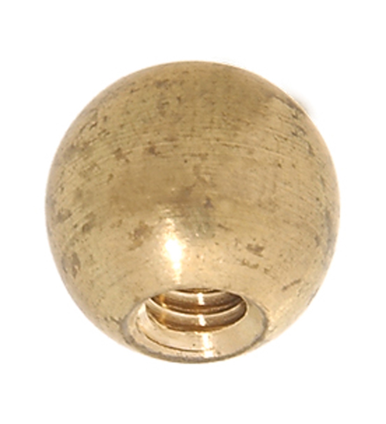 B&P Lamp 5/8" Dia., Brass Ball, Tap 1/4-20F
