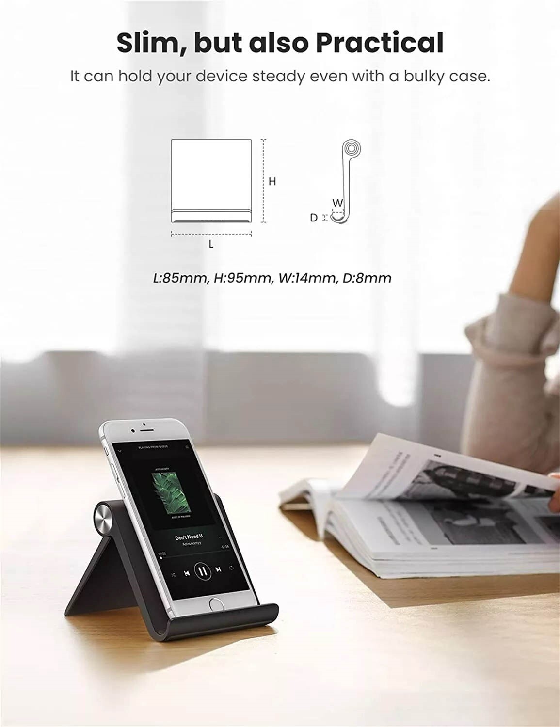 Mobile Phone Folding Portable Mini Tablet Desk Stand Holder