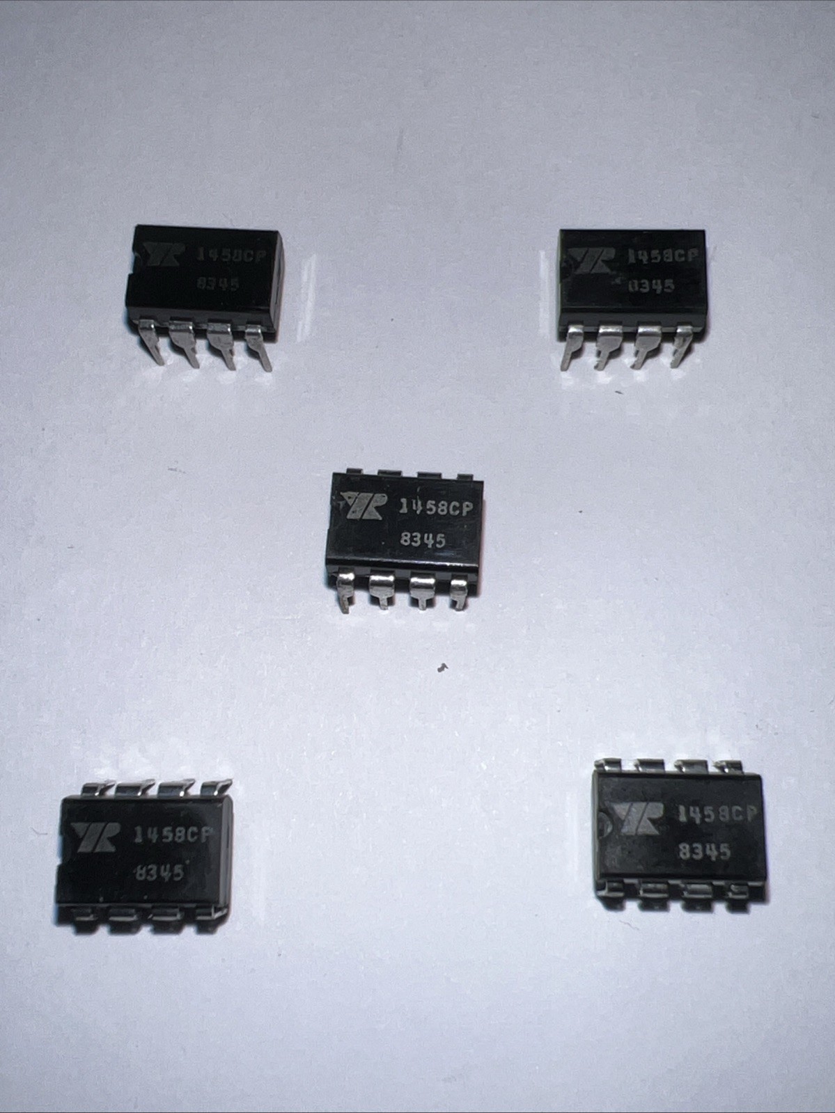 EXAR 1458CP is a general-purpose, monolithic dual operational amplifier Lot of 5