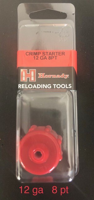 12 ga.  Hornady- 8 point "CRIMP STARTER" - brand new