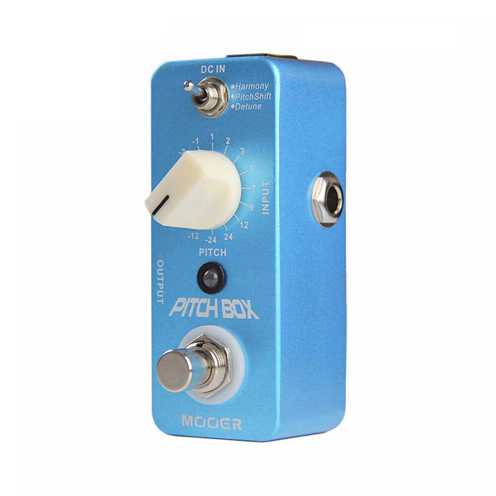 3 Effects Modes Box Compact Guitar Effect Pedal (Harmony, Pitch Shift, Detune)