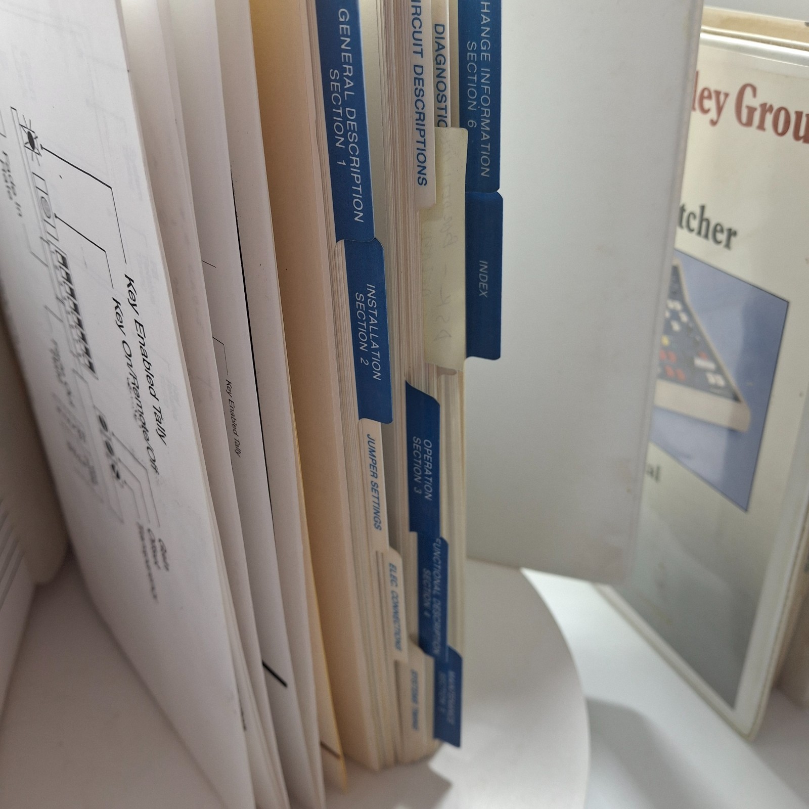 Grass Valley Model 110 Manuals 2‑Volume Set + ABC Notes + Install Planning Guide